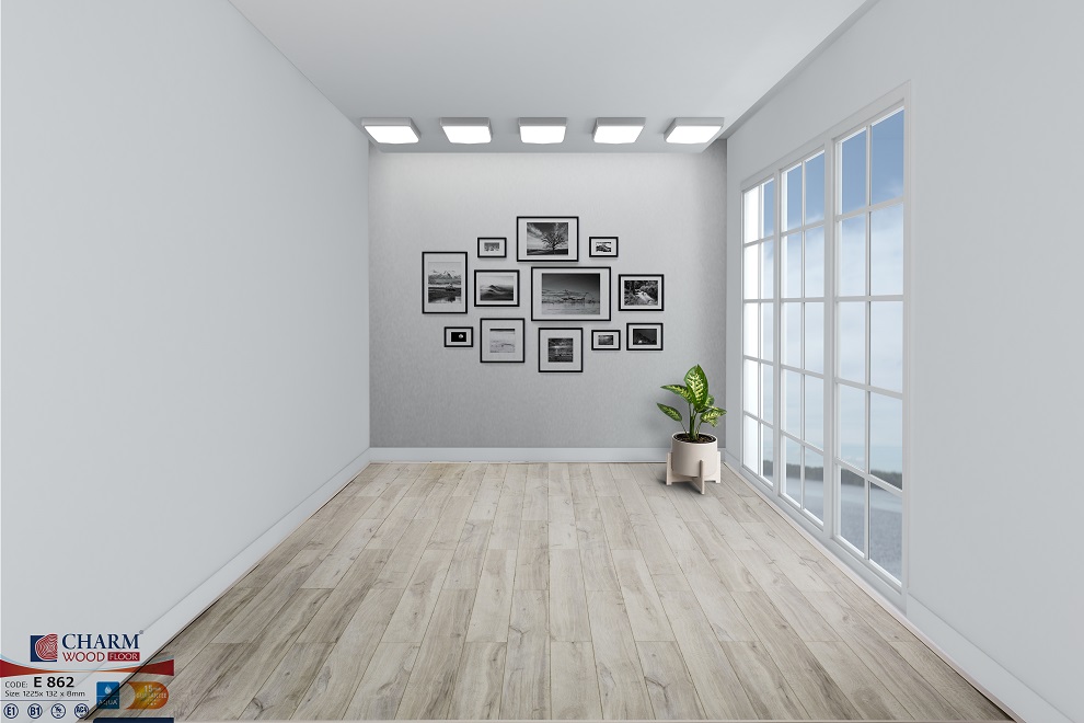 Sàn gỗ Charm wood E862 Sàn gỗ Charm wood E862