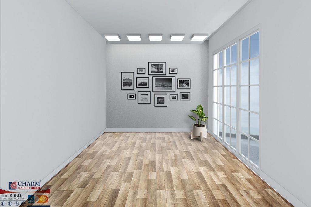 Sàn gỗ Charm wood K981 Sàn gỗ Charm wood K981