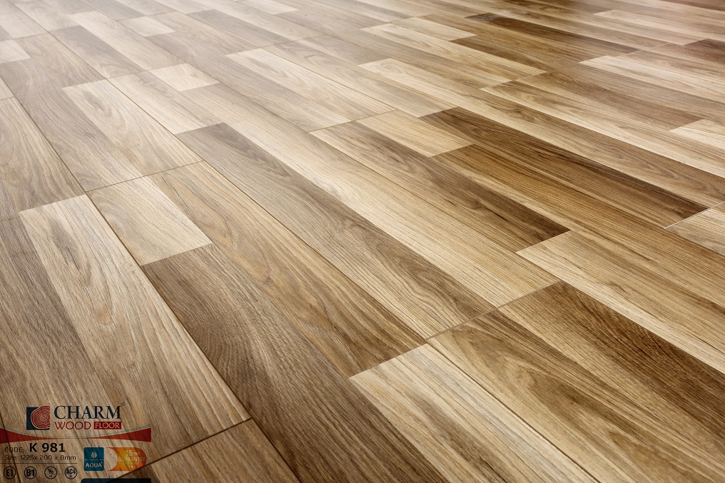 Sàn gỗ Charm wood K981 Sàn gỗ Charm wood K981