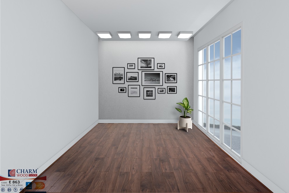 Sàn gỗ Charm wood E863 Sàn gỗ Charm wood E863