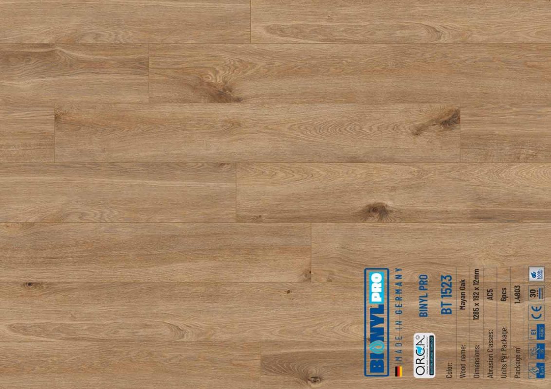 Sàn gỗ Bionyl Pro 12mm BT1523