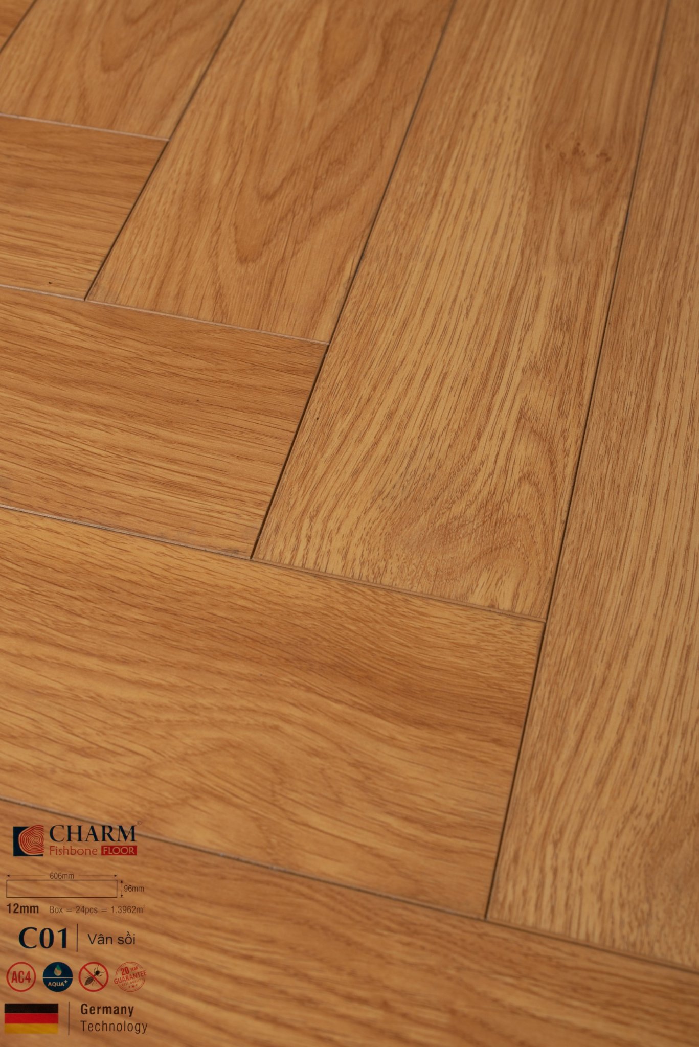 Sàn gỗ Charm C01 Sàn gỗ Charm C01