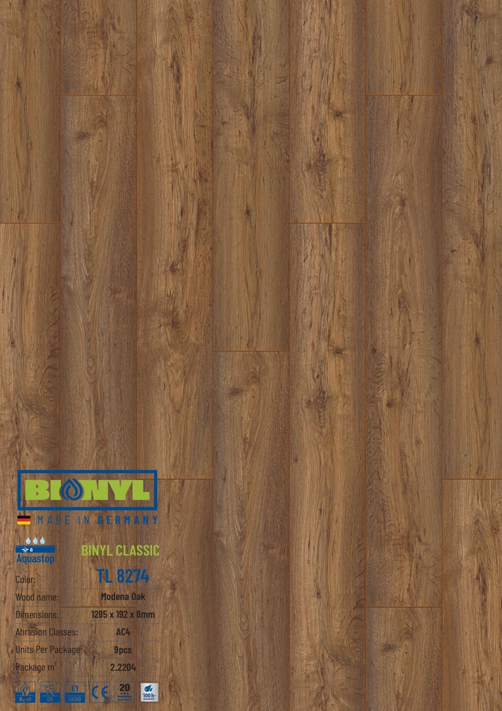 Sàn gỗ Bionyl TL8274