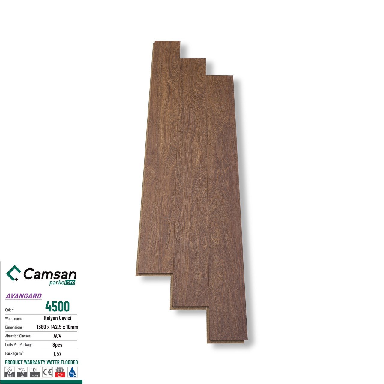 Sàn gỗ Camsan dòng thường 10mm 4500