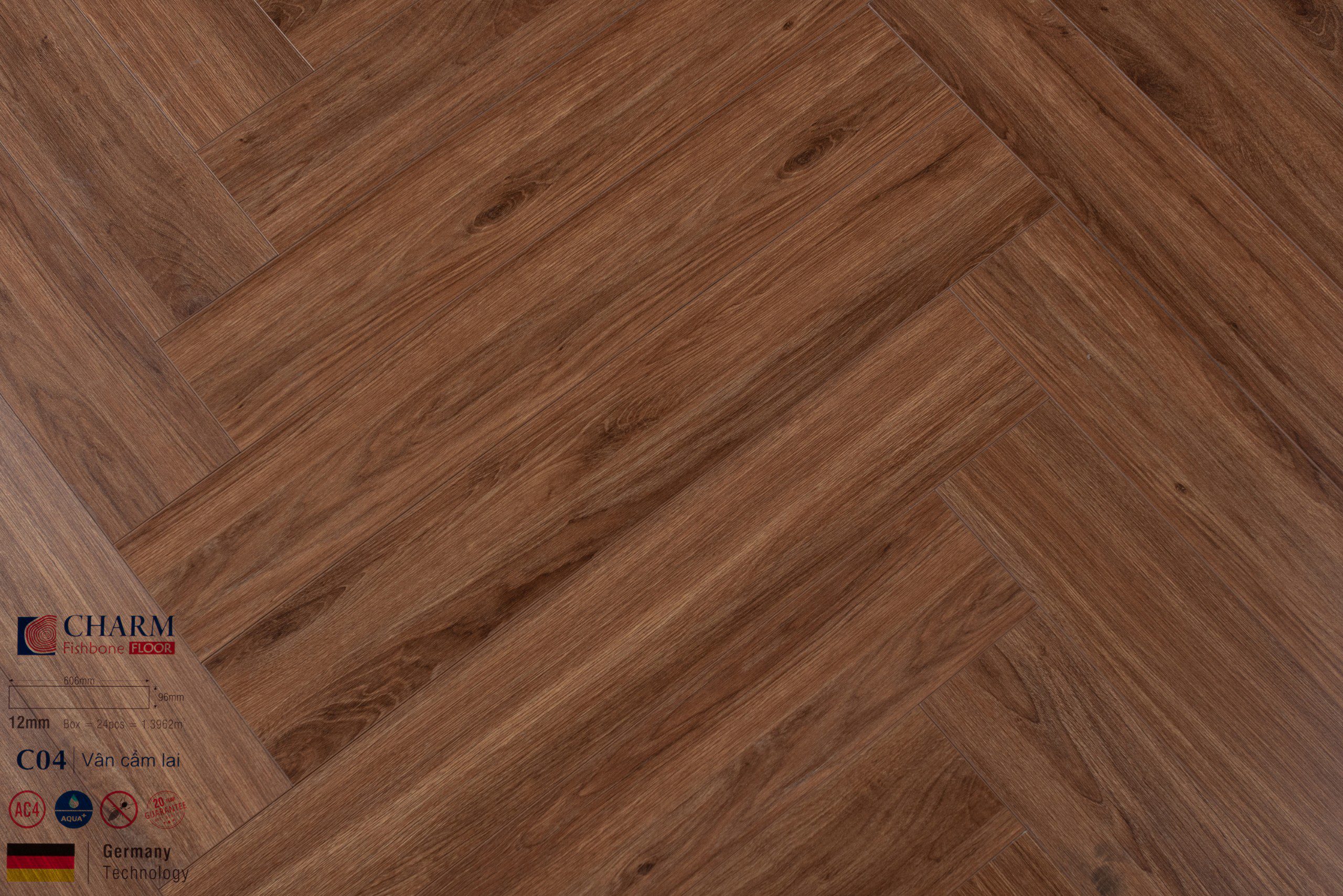 Ván sàn gỗ Charm C04