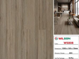Sàn gỗ Wilson 12mm WS808