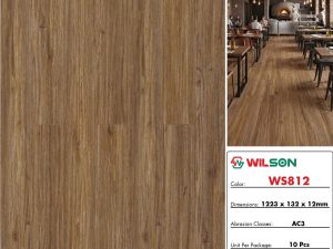 Sàn gỗ Wilson 12mm WS812