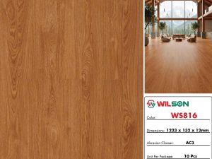 Sàn gỗ Wilson 12mm WS816