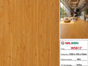 Sàn gỗ Wilson 12mm WS817