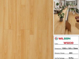 Sàn gỗ Wilson 12mm WS820