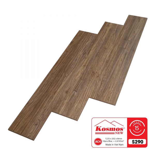 Sàn gỗ kosmos dày 8mm S290