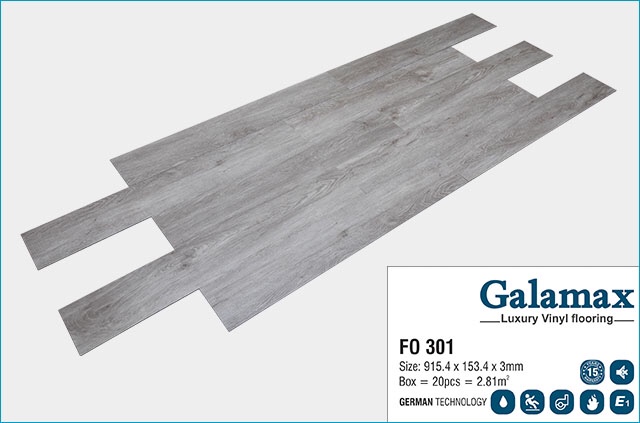 Sàn nhựa Galamax 3mm FO301