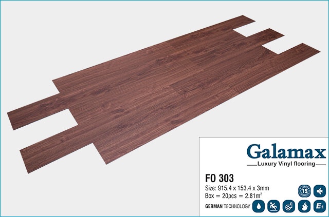 Sàn nhựa Galamax 3mm FO303