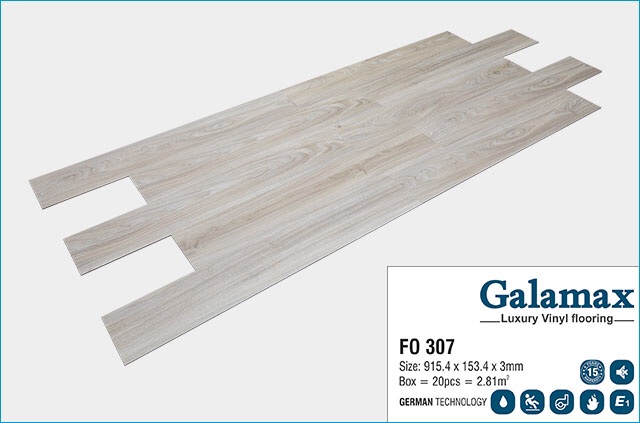 Sàn nhựa Galamax 3mm FO307