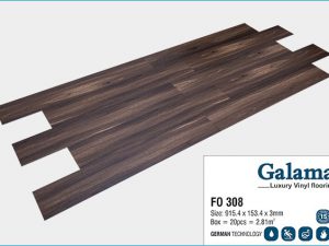 Sàn nhựa Galamax 3mm FO308