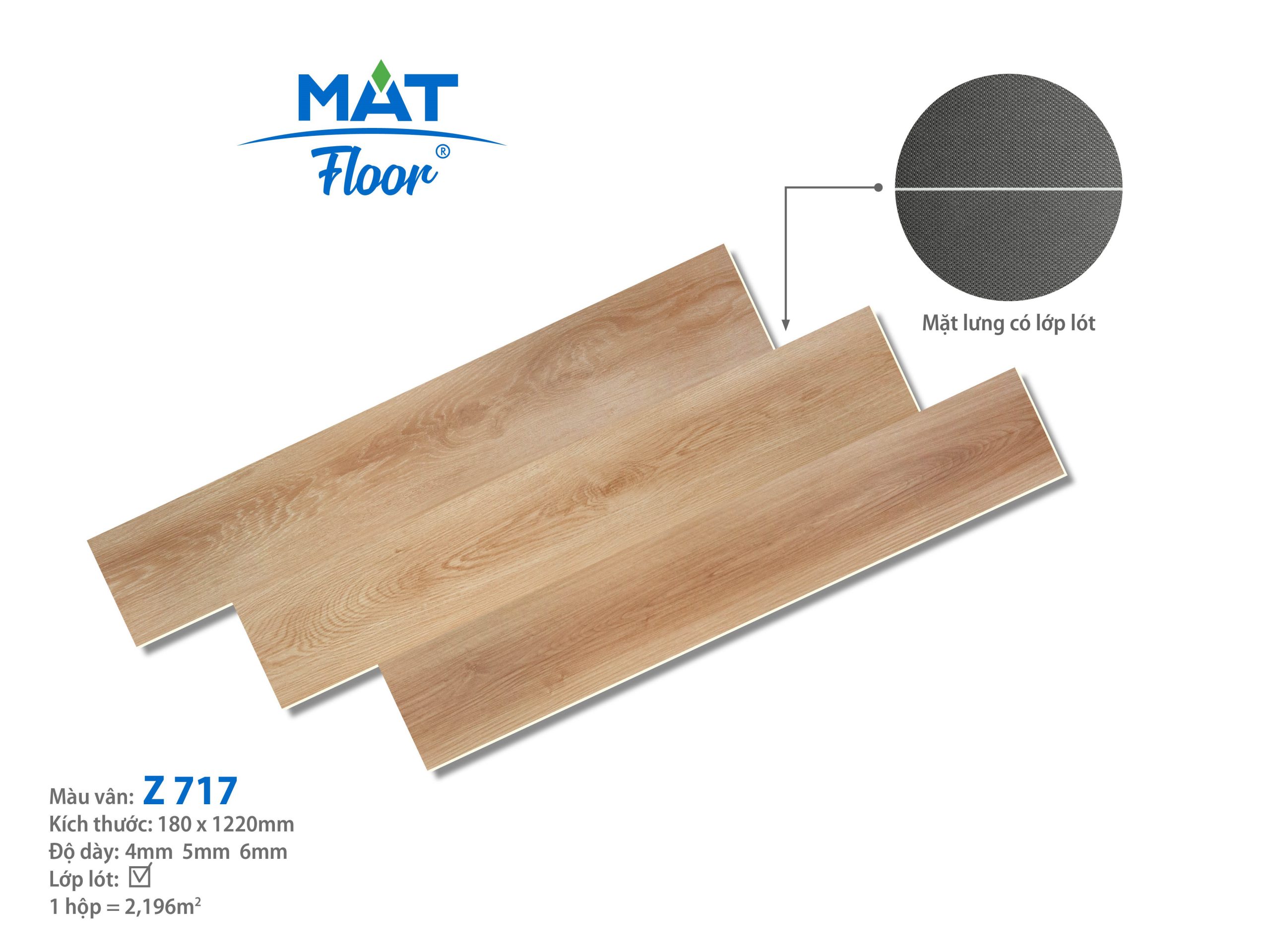 Sàn nhựa Matfloor Z 717
