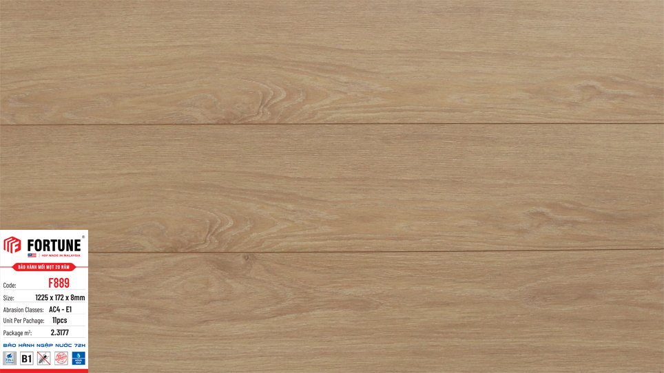 Ván sàn gỗ Fortune F889