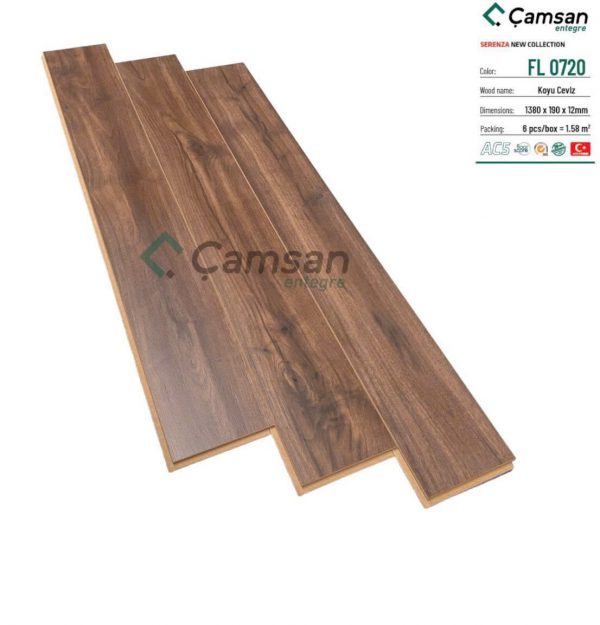 Sàn gỗ Camsan 12mm FL0720