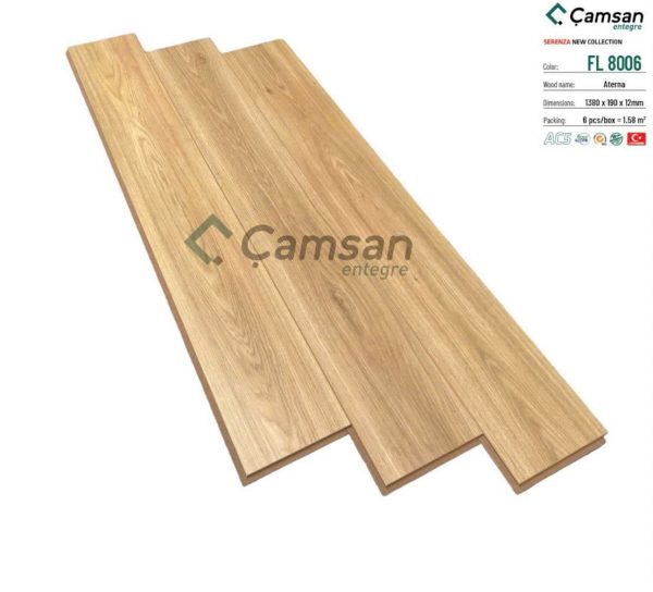 Sàn gỗ Camsan 12mm FL8006