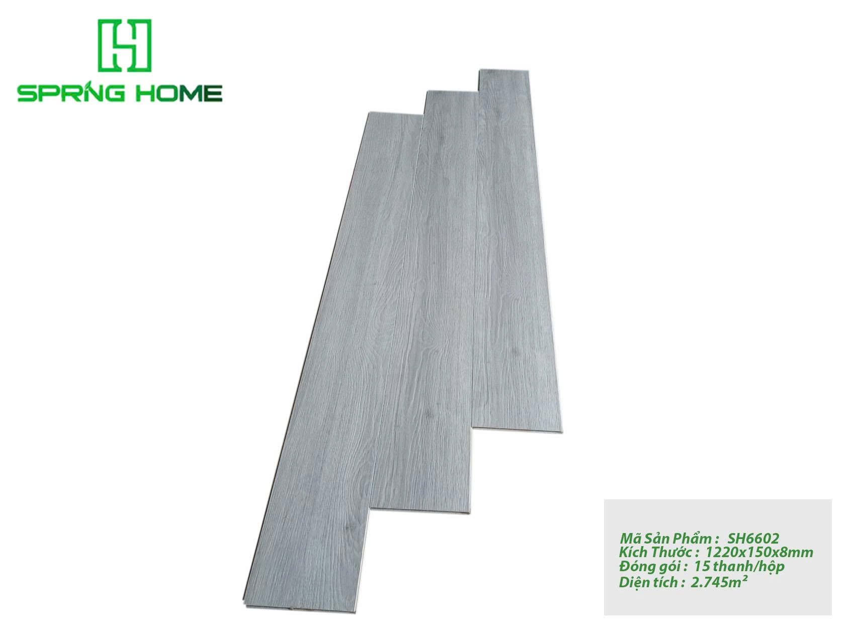Sàn gỗ SH6602.dày 8mm