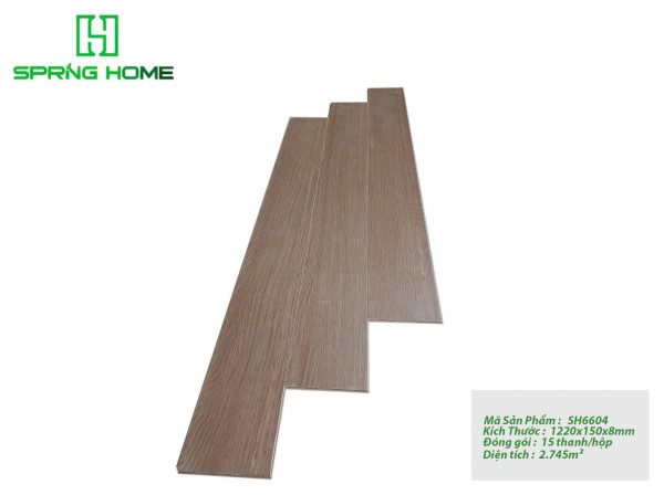 Sàn gỗ SH6604.dày 8mm