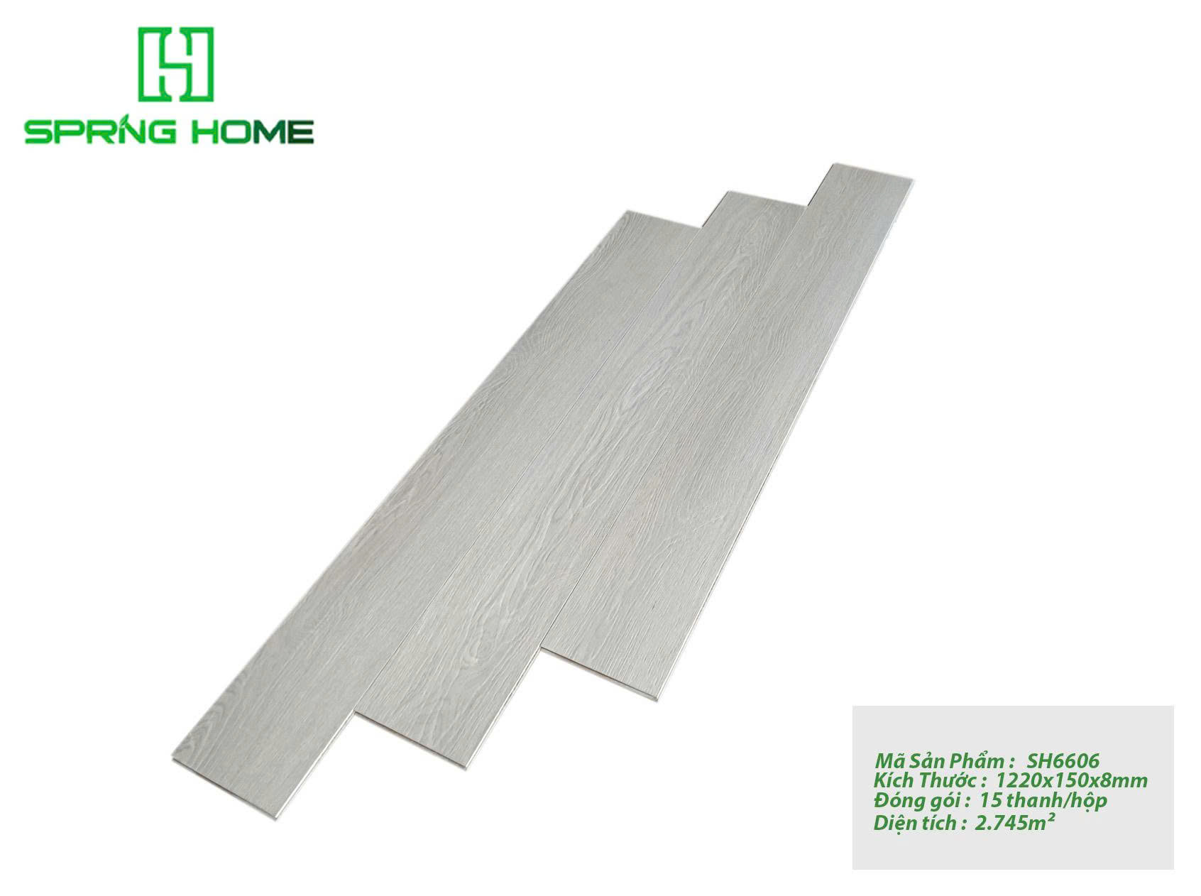 Sàn gỗ SH6606.dày 8mm
