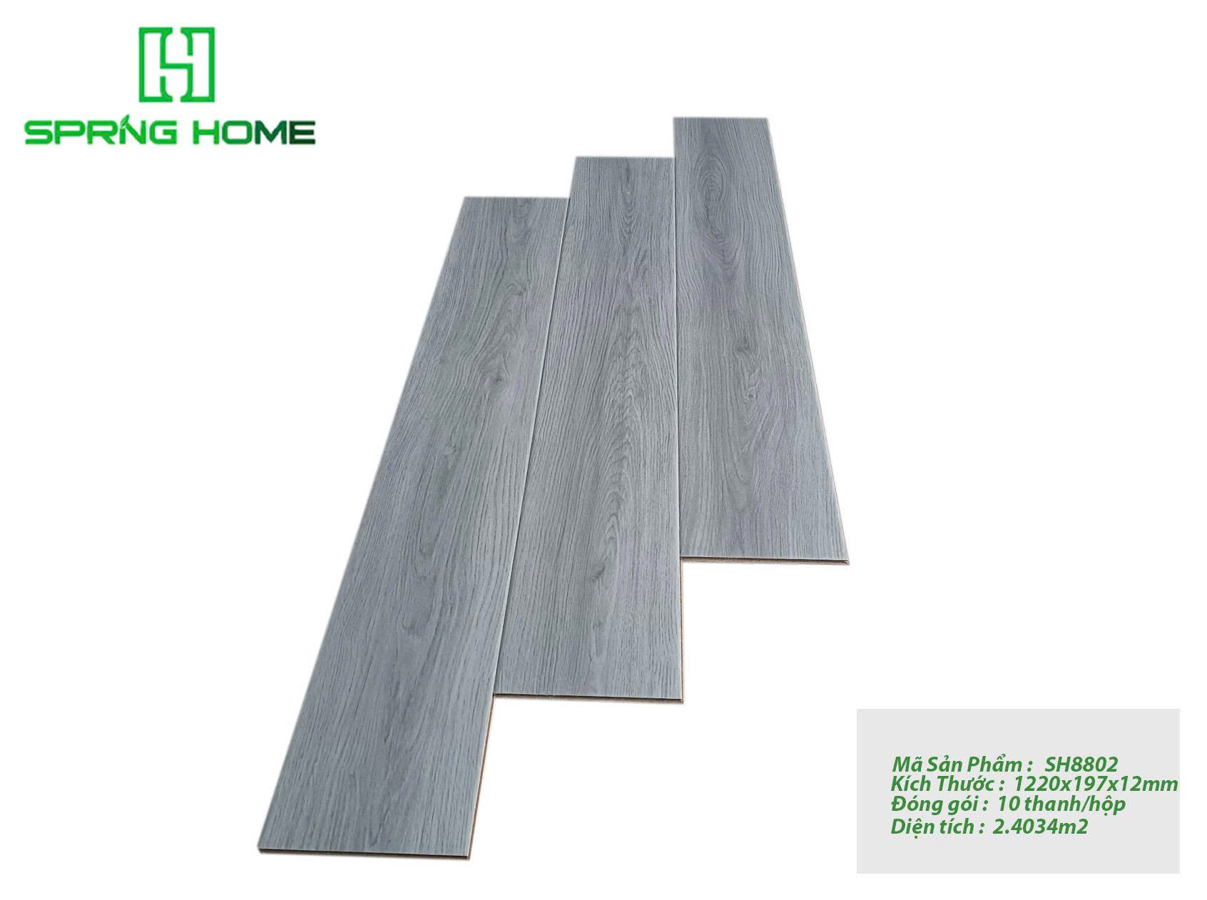 Sàn gỗ SH8802 dày 12mm
