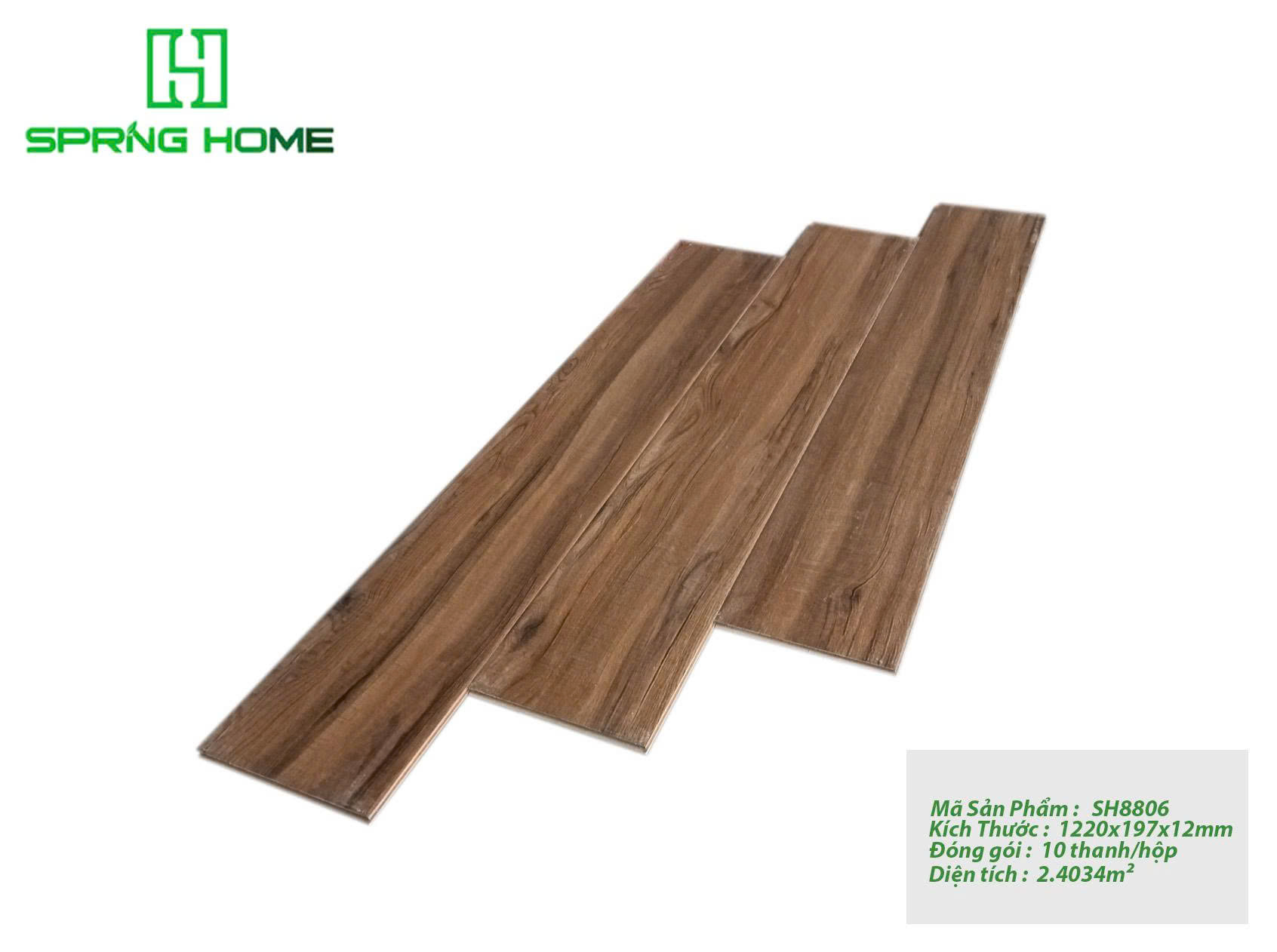 Sàn gỗ SH8806 dày 12mm