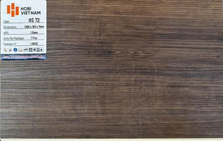 Sàn nhựa đế cao su Hobi HS72