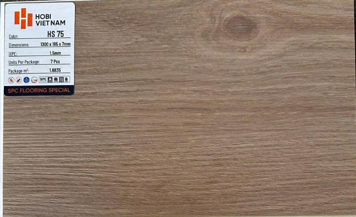 Sàn nhựa đế cao su Hobi HS75
