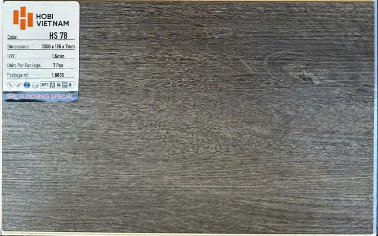 Sàn nhựa đế cao su Hobi HS78