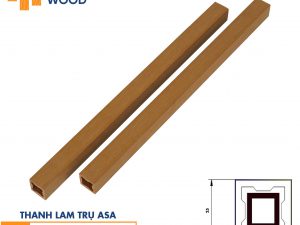 Thanh lam trụ ASA 2525T1 màu Caramel