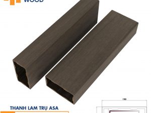 Thanh lam trụ HOBI ASA 12060T4 màu Titack Walnut