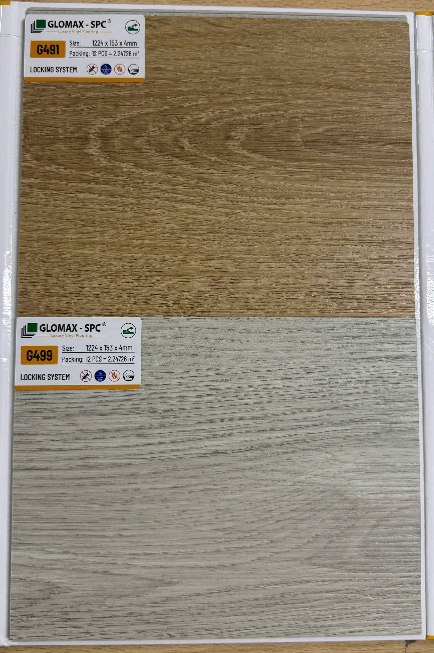 Sàn nhựa Glomax G491, G499