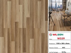 Sàn gỗ 8mm bản lớn W559